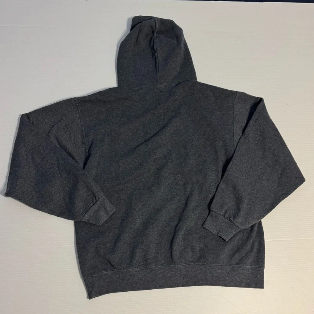 University of Michigan Wolverines Collegiate Logo Grey Hoodie Sweatshirt Large